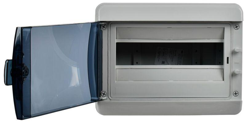 Корпус КМПн-12 TEKFOR IP65 черн. прозр. дверь пластик. IEK TF5-KP72-N-12-65-K03-K02 ТехноИмпульс
