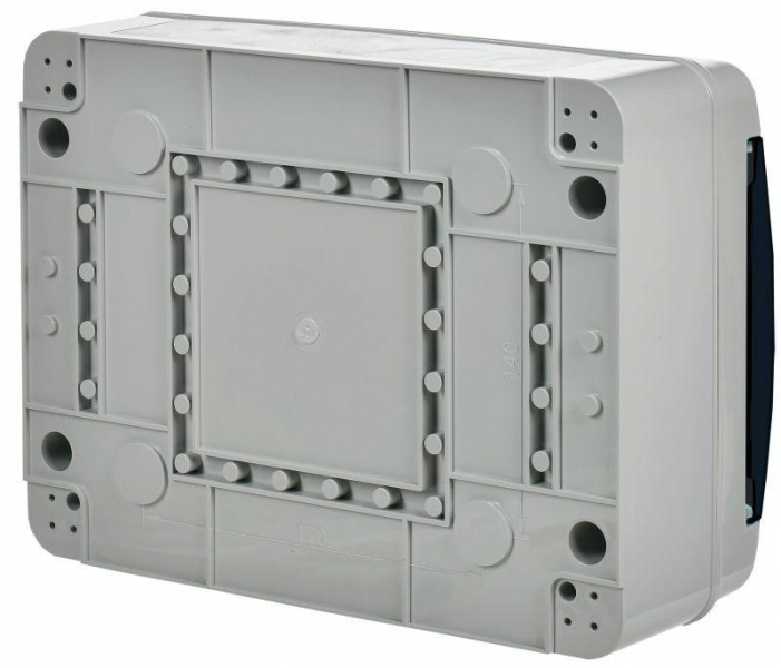 Корпус КМПн-12 TEKFOR IP65 черн. прозр. дверь пластик. IEK TF5-KP72-N-12-65-K03-K02 ТехноИмпульс