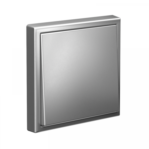 Выключатель 1-кл. ArtGallery (сх. 1) 10AX сталь SE GAL000911 ТехноИмпульс