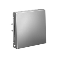 Выключатель 1-кл. ArtGallery (сх. 1) 10AX сталь SE GAL000911 ТехноИмпульс