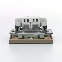 Выключатель 1-кл. ArtGallery (сх. 1) 10AX шампань SE GAL000511 ТехноИмпульс