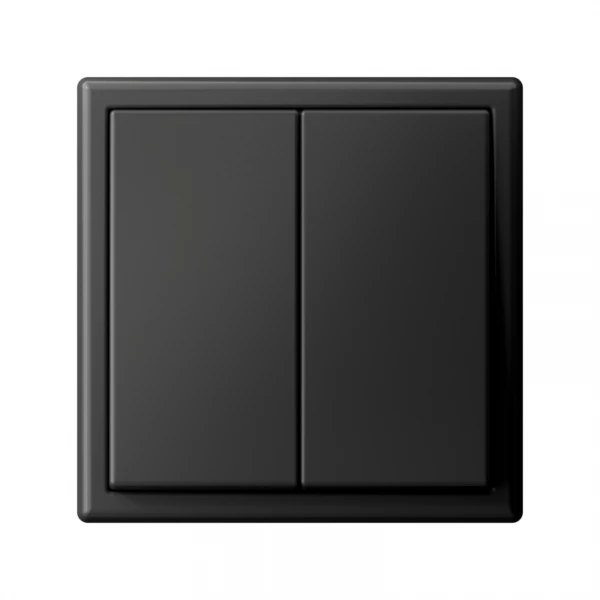 Выключатель 2-кл. ArtGallery (сх. 5) 10AX механизм базальт SE GAL001451 ТехноИмпульс