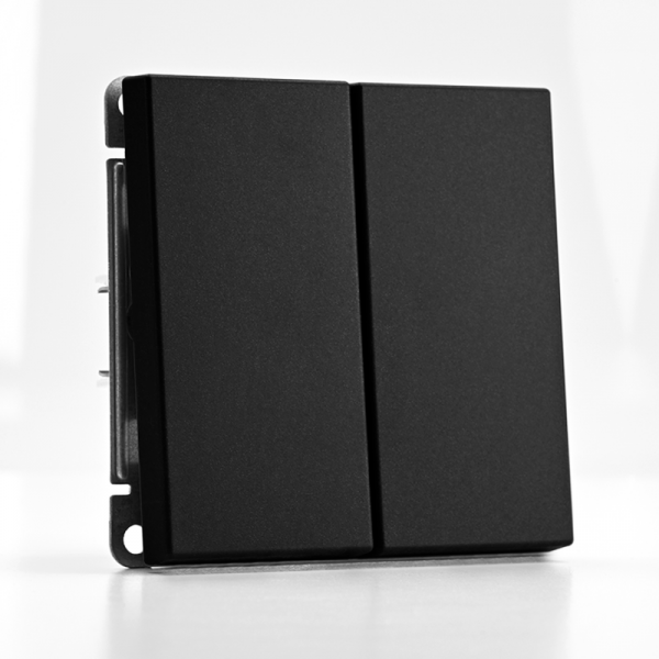 Выключатель 2-кл. ArtGallery (сх. 5) 10AX механизм базальт SE GAL001451 ТехноИмпульс