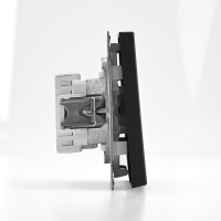 Выключатель 2-кл. ArtGallery (сх. 5) 10AX механизм базальт SE GAL001451 ТехноИмпульс