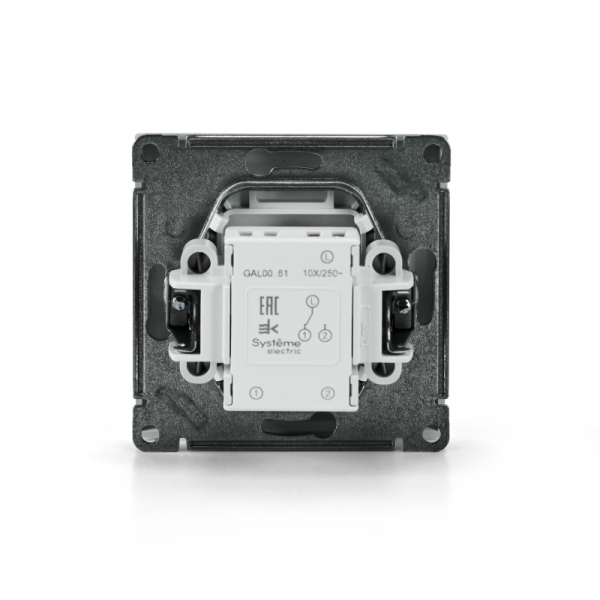 Переключатель 1-кл. ArtGallery (сх. 6) 10AX механизм бел. SE GAL000161 ТехноИмпульс