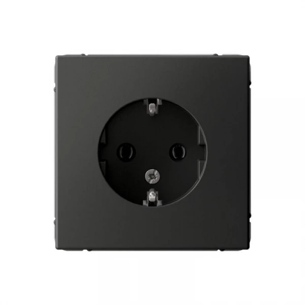 Розетка ArtGallery 16А с заземл. механизм базальт SE GAL001443 ТехноИмпульс