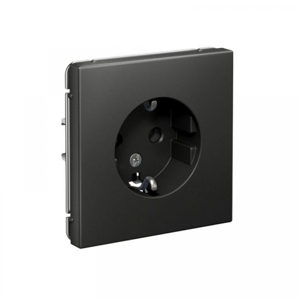 Розетка ArtGallery 16А с заземл. механизм базальт SE GAL001443 ТехноИмпульс