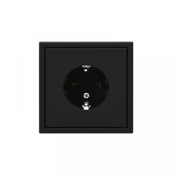 Розетка ArtGallery 16А с заземл. механизм карбон SE GAL001043 ТехноИмпульс