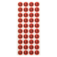 Наклейка "L3" d20мм PROxima EKF an-2-15-2 ТехноИмпульс