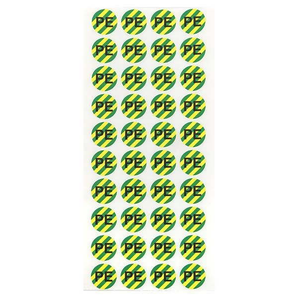 Наклейка "PE" d20мм PROxima EKF an-2-07-1 ТехноИмпульс