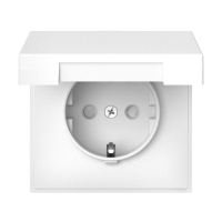 Розетка ArtGallery 16А IP20 с заземл. защ. шторки с крышкой механизм лотос SE GAL001346 ТехноИмпульс