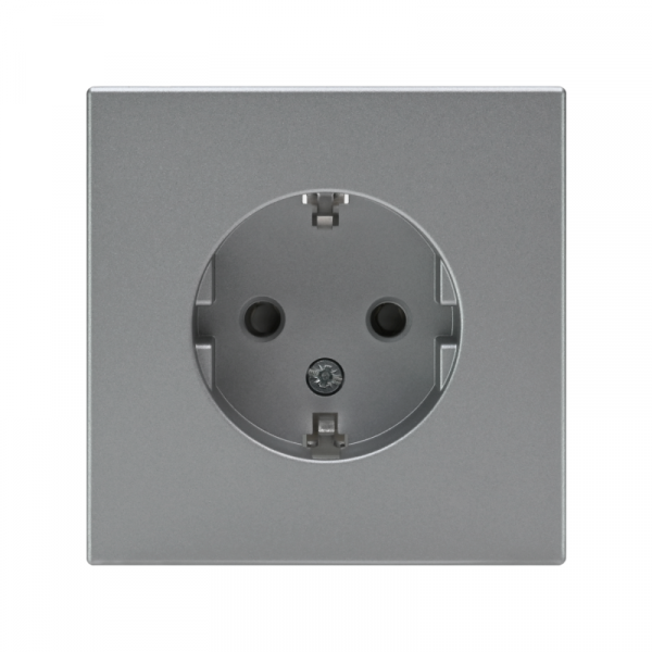 Розетка ArtGallery 16А с заземл. механизм алюм. SE GAL000343 ТехноИмпульс