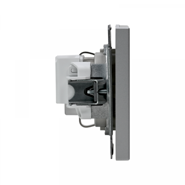 Розетка ArtGallery 16А с заземл. механизм алюм. SE GAL000343 ТехноИмпульс