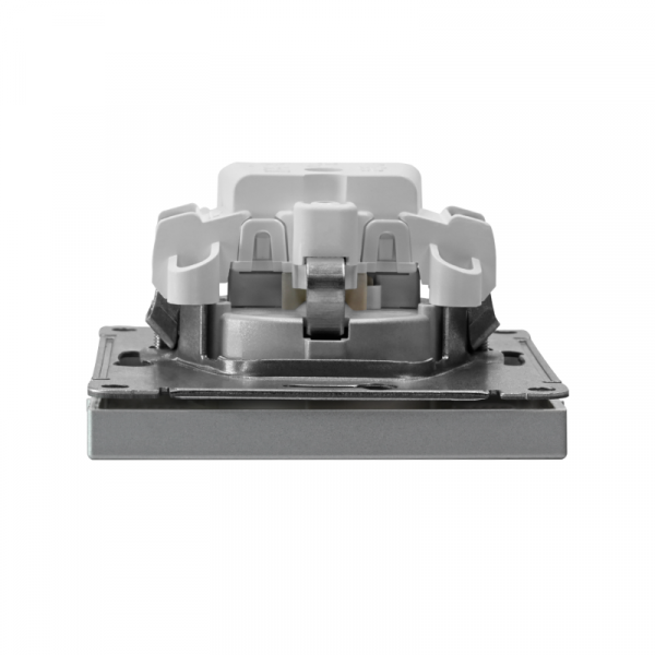 Розетка ArtGallery 16А с заземл. механизм алюм. SE GAL000343 ТехноИмпульс