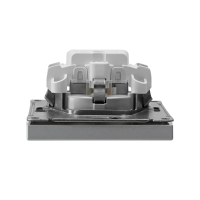 Розетка ArtGallery 16А с заземл. механизм алюм. SE GAL000343 ТехноИмпульс