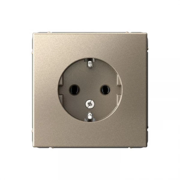 Розетка ArtGallery 16А с заземл. механизм шампань SE GAL000543 ТехноИмпульс
