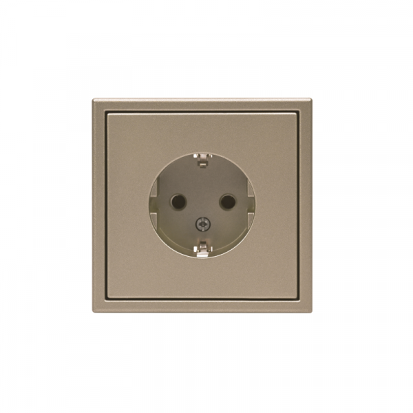 Розетка ArtGallery 16А с заземл. механизм шампань SE GAL000543 ТехноИмпульс