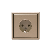 Розетка ArtGallery 16А с заземл. механизм шампань SE GAL000543 ТехноИмпульс