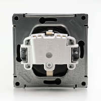 Розетка ArtGallery 16А с заземл. защ. шторки механизм базальт SE GAL001445 ТехноИмпульс