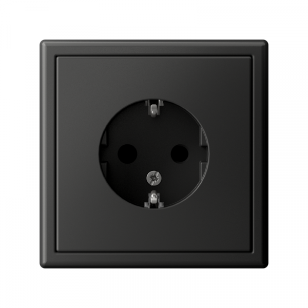 Розетка ArtGallery 16А с заземл. защ. шторки механизм базальт SE GAL001445 ТехноИмпульс
