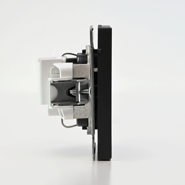 Розетка ArtGallery 16А с заземл. защ. шторки механизм базальт SE GAL001445 ТехноИмпульс