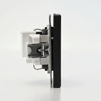 Розетка ArtGallery 16А с заземл. защ. шторки механизм базальт SE GAL001445 ТехноИмпульс