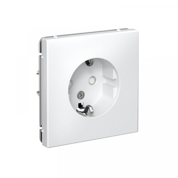 Розетка ArtGallery 16А с заземл. защ. шторки механизм бел. SE GAL000145 ТехноИмпульс