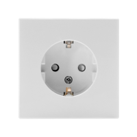 Розетка ArtGallery 16А с заземл. защ. шторки механизм бел. SE GAL000145 ТехноИмпульс
