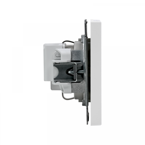 Розетка ArtGallery 16А с заземл. защ. шторки механизм бел. SE GAL000145 ТехноИмпульс