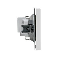 Розетка ArtGallery 16А с заземл. защ. шторки механизм бел. SE GAL000145 ТехноИмпульс