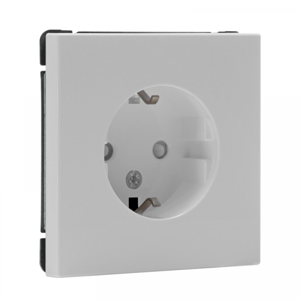 Розетка ArtGallery 16А с заземл. защ. шторки механизм бел. SE GAL000145 ТехноИмпульс