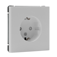 Розетка ArtGallery 16А с заземл. защ. шторки механизм бел. SE GAL000145 ТехноИмпульс