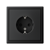 Розетка ArtGallery 16А с заземл. защ. шторки механизм карбон SE GAL001045 ТехноИмпульс