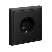 Розетка ArtGallery 16А с заземл. защ. шторки механизм карбон SE GAL001045 ТехноИмпульс