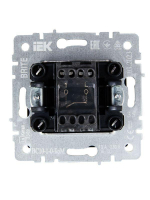 Выключатель 1-кл. СП BRITE ВС10-1-0-БрМ 10А механизм маренго IEK BR-V10-0-10-K35 ТехноИмпульс