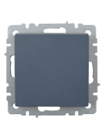 Выключатель проходной 1-кл. СП BRITE ВС10-1-6-БрМ 10А механизм маренго IEK BR-V12-0-10-K35 ТехноИмпульс