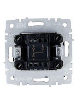 Выключатель проходной 1-кл. СП BRITE ВС10-1-6-БрМ 10А механизм маренго IEK BR-V12-0-10-K35 ТехноИмпульс