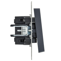 Выключатель 1-кл. СП BRITE ВС10-1-1-БрМ 10А с индик. механизм маренго IEK BR-V10-1-10-K35 ТехноИмпульс