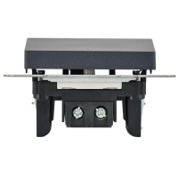 Выключатель 1-кл. СП BRITE ВС10-1-1-БрМ 10А с индик. механизм маренго IEK BR-V10-1-10-K35 ТехноИмпульс