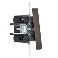 Выключатель 1-кл. СП BRITE ВС10-1-1-БрТБ 10А с индик. механизм бронза IEK BR-V10-1-10-K45 ТехноИмпульс