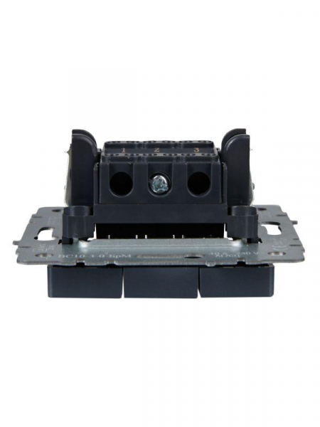 Выключатель 3-кл. СП BRITE ВС10-3-0-БрМ 10А механизм маренго IEK BR-V30-0-10-K35 ТехноИмпульс