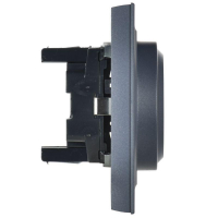 Розетка 2-м СП BRITE РС12-3-БрМ 16А в сборе с заземл. без защ. шторок маренго IEK BR-R21-16-K35-F ТехноИмпульс