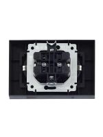 Розетка 2-м СП BRITE РСш12-3-БрГ 16А в сборе с заземл. защ. шторки графит IEK BR-R24-16-K53-F ТехноИмпульс