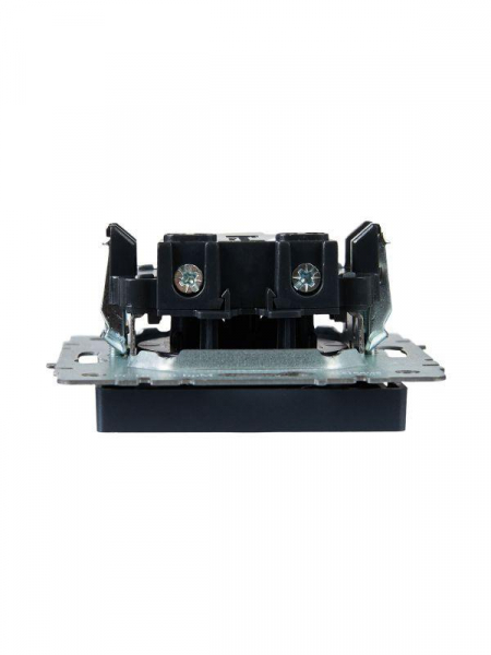 Розетка 1-м СП BRITE РС10-1-0-БрМ 10А без заземл. без защ. шторок механизм маренго IEK BR-R10-10-K35 ТехноИмпульс