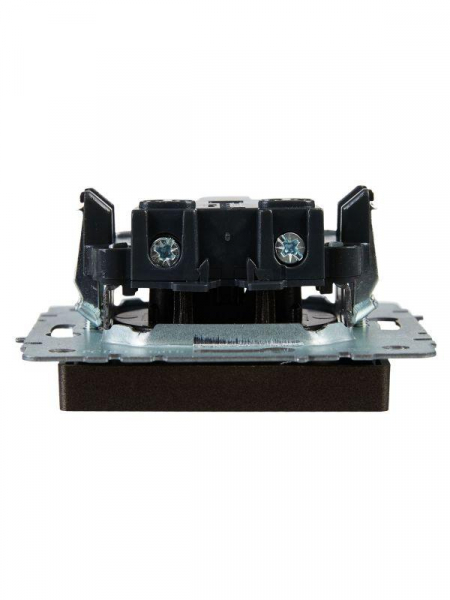 Розетка 1-м СП BRITE РС10-1-0-БрТБ 10А без заземл. без защ. шторок механизм бронза IEK BR-R10-10-K45 ТехноИмпульс