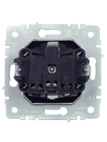 Розетка 1-м СП BRITE РС14-1-0-БрТБ 16А с заземл. защ. шторки механизм бронза IEK BR-R14-16-K45 ТехноИмпульс