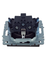 Розетка 1-м СП BRITE РС14-1-0-БрТБ 16А с заземл. защ. шторки механизм бронза IEK BR-R14-16-K45 ТехноИмпульс