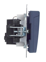 Розетка BRITE РСбш10-3-БрМ 16А IP20 с заземл. защ. шторки с крышкой механизм маренго IEK BR-R16-16-K35 ТехноИмпульс