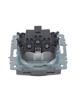 Розетка BRITE РСбш10-3-44-БрС 16А IP44 с заземл. защ. шторки с крышкой механизм сталь IEK BR-R16-16-44-K46 ТехноИмпульс