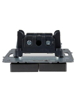 Выключатель 2-кл. СП BRITE ВС10-2-1-БрС 10А с индик. механизм сталь IEK BR-V20-1-10-K46 ТехноИмпульс